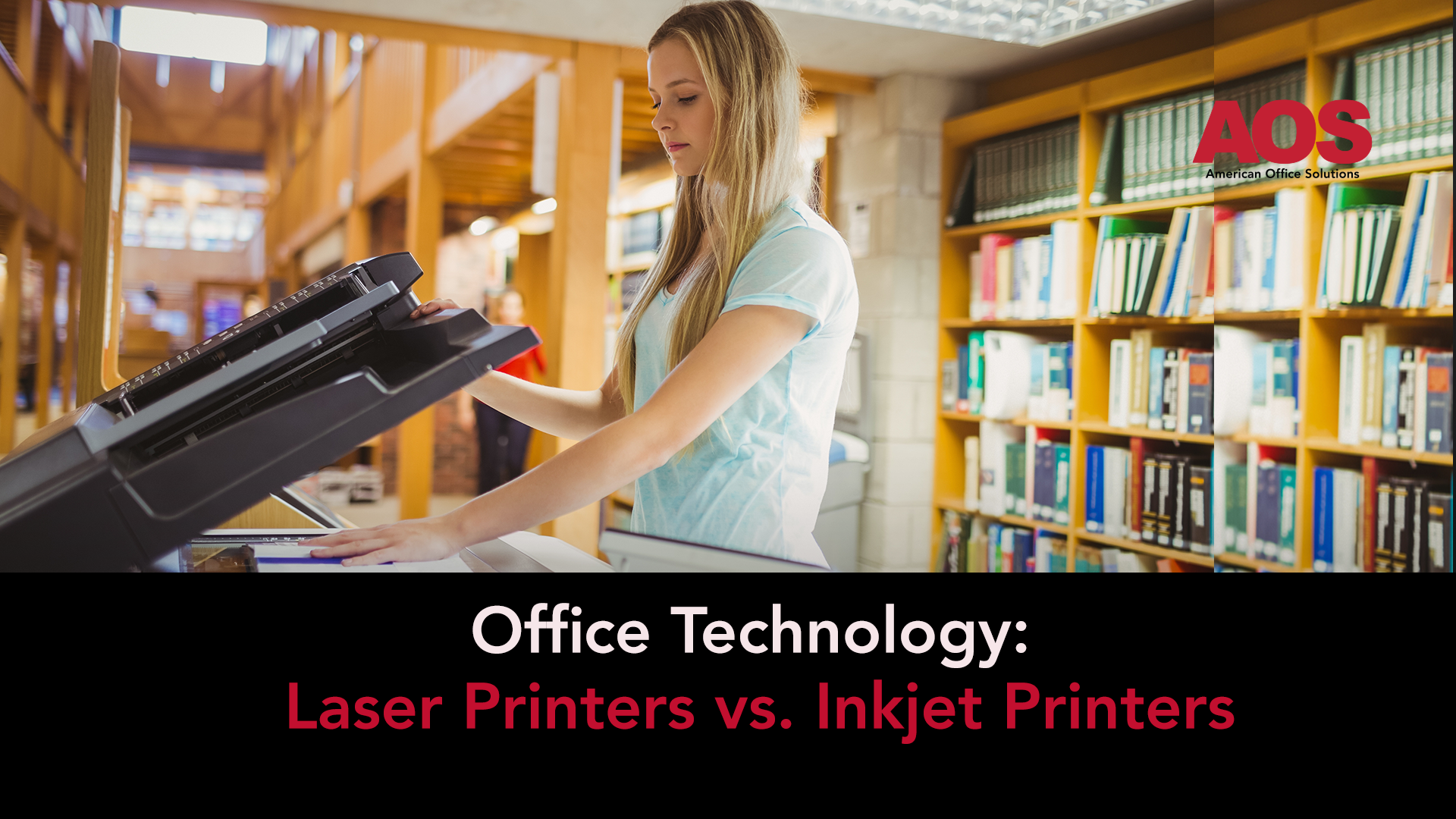 Office Technology Laser Printers vs. Inkjet Printers